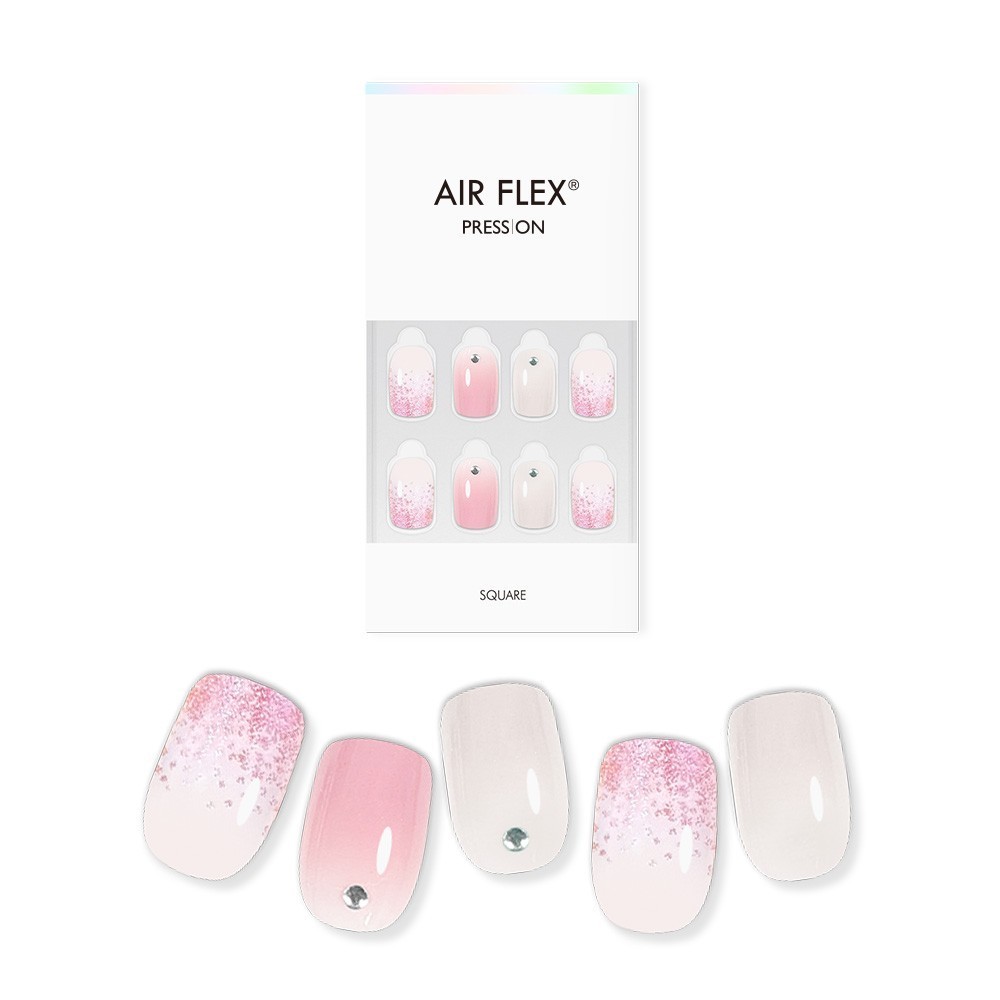 TPU Press-On Nails – Reusable Glossy Look | 24 Tips | Soft, Flexible, No Damage