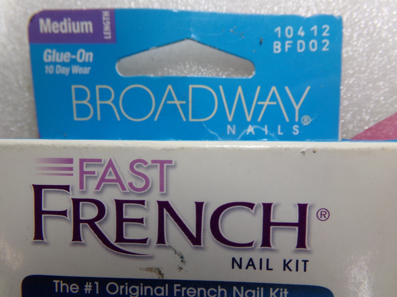Broadway By Kiss Nail GLUE ON Medium French Father’s Day