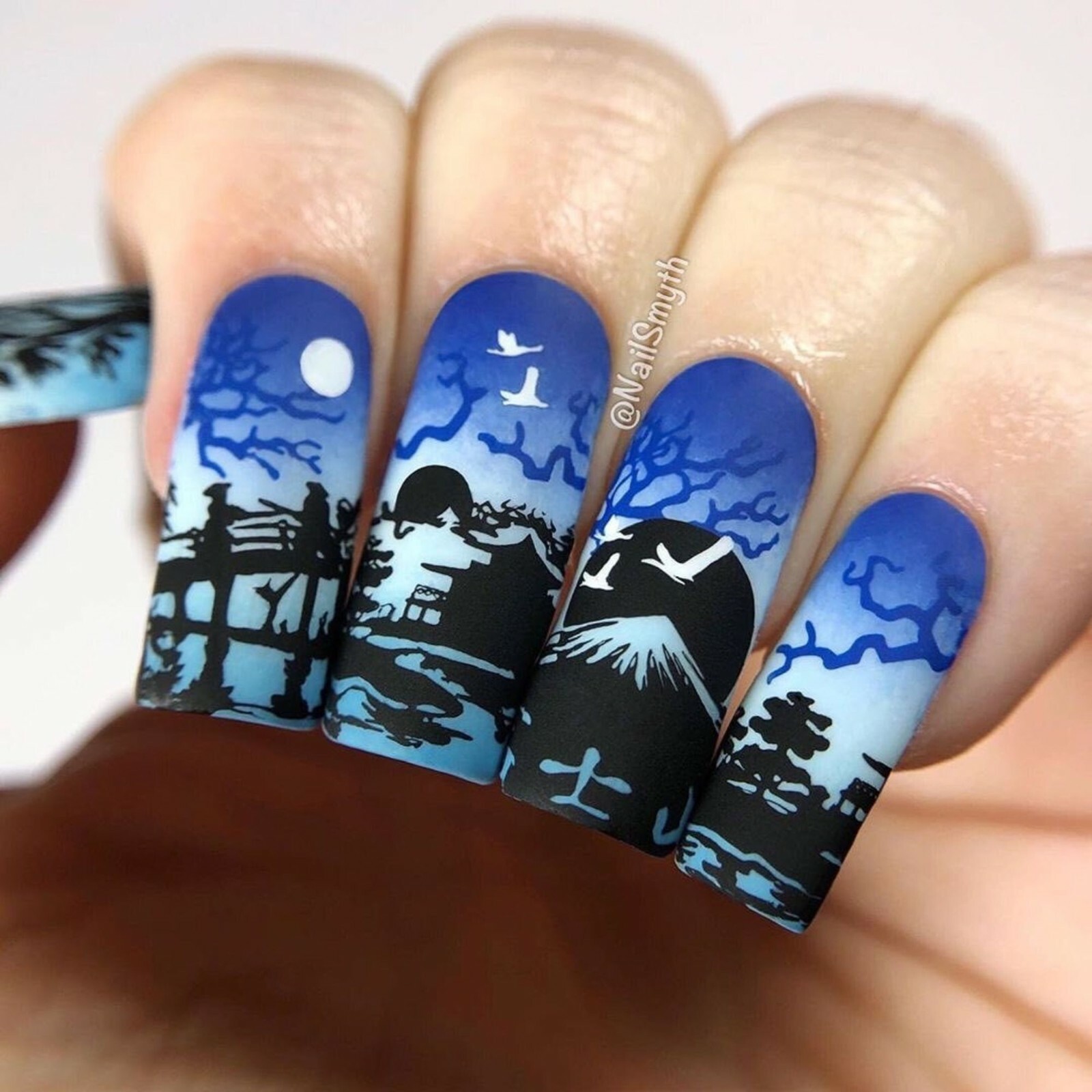 B051 I Just Want Sushi Stamping Plate For Stamped Nail Art Design