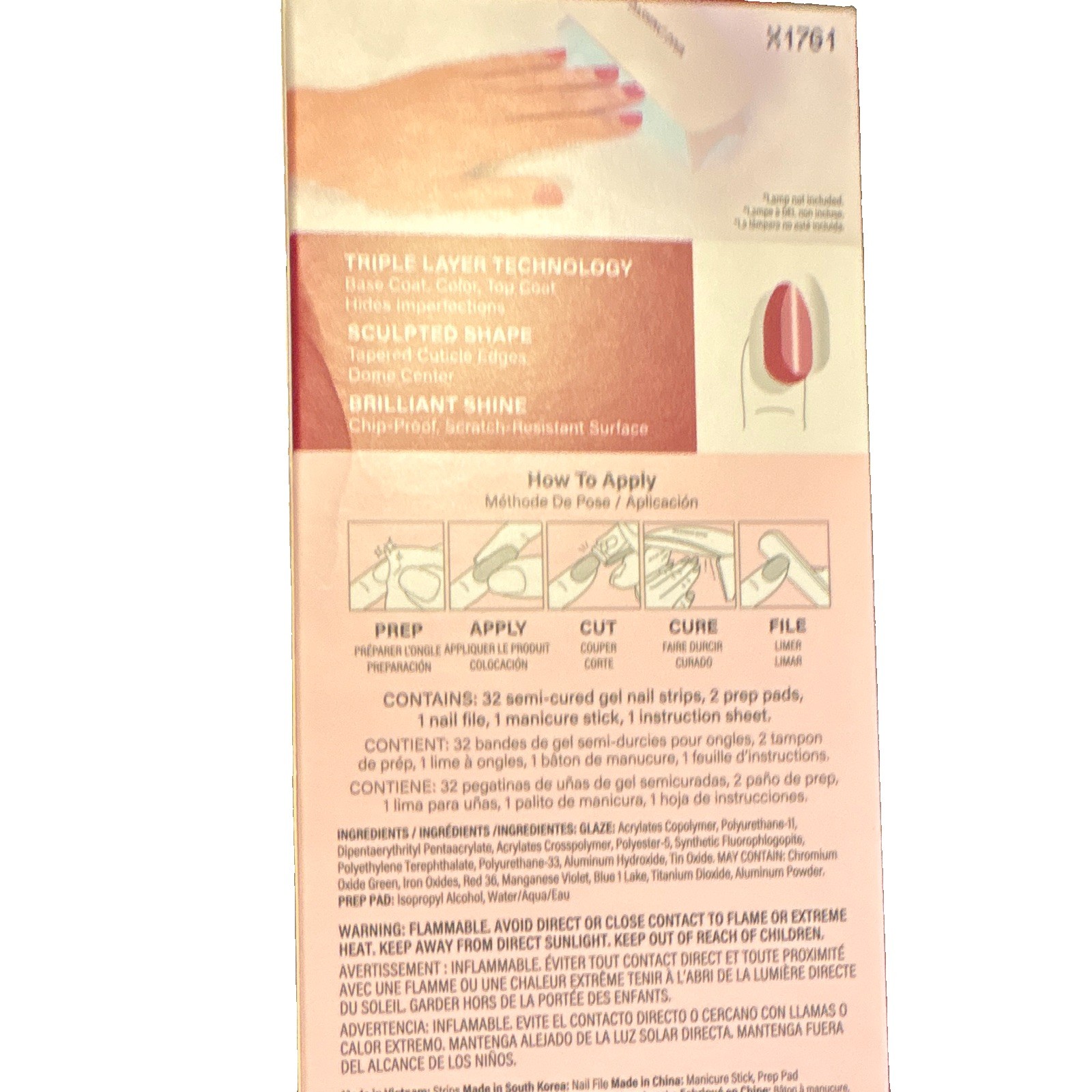 Dashing Diva Glaze LED Semi-Cured Gel Strips and Ohora Brand New in Box