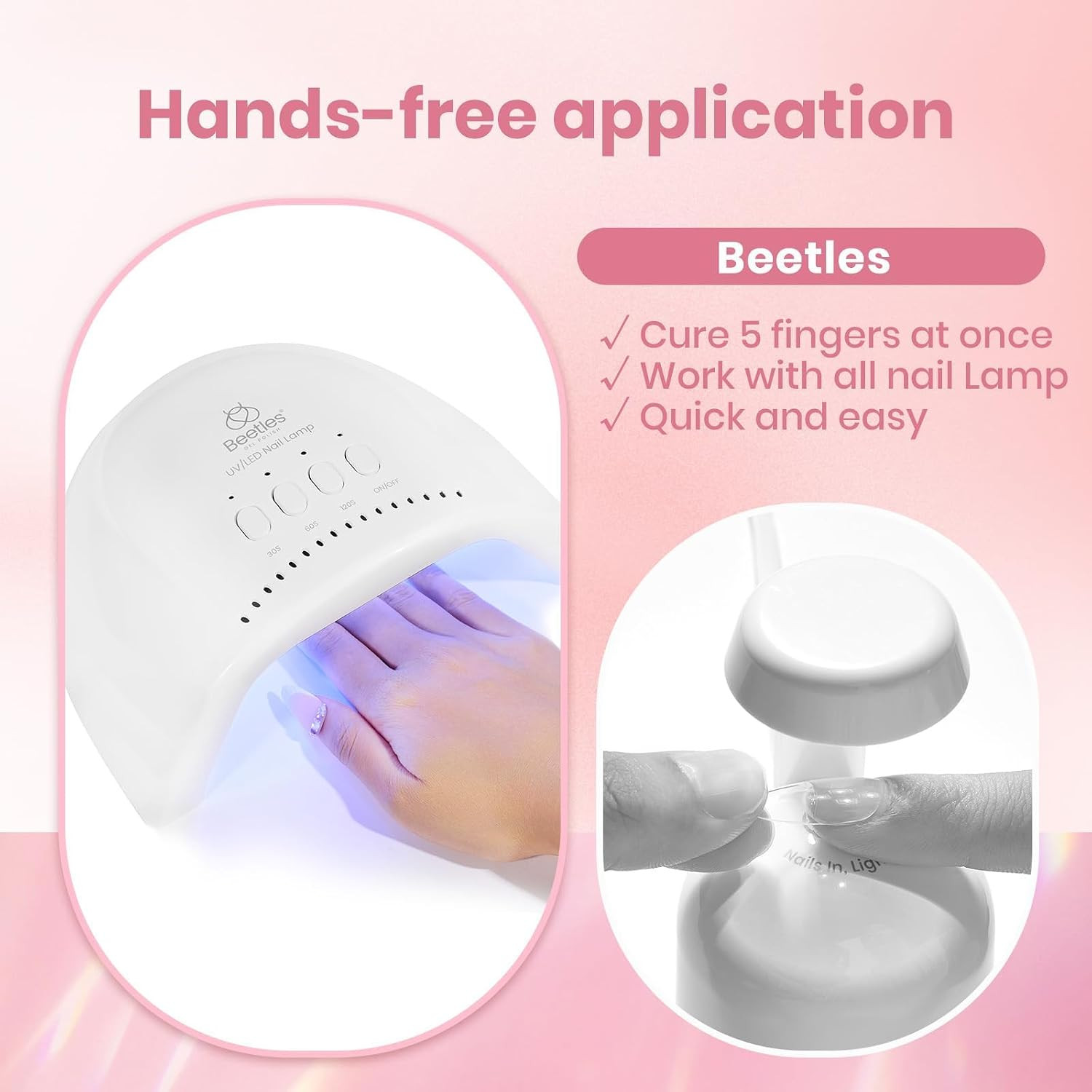 Beetles 30G Solid Nail Glue Gel, Hema-Free & TPO Free Super Strong Nail Glue for