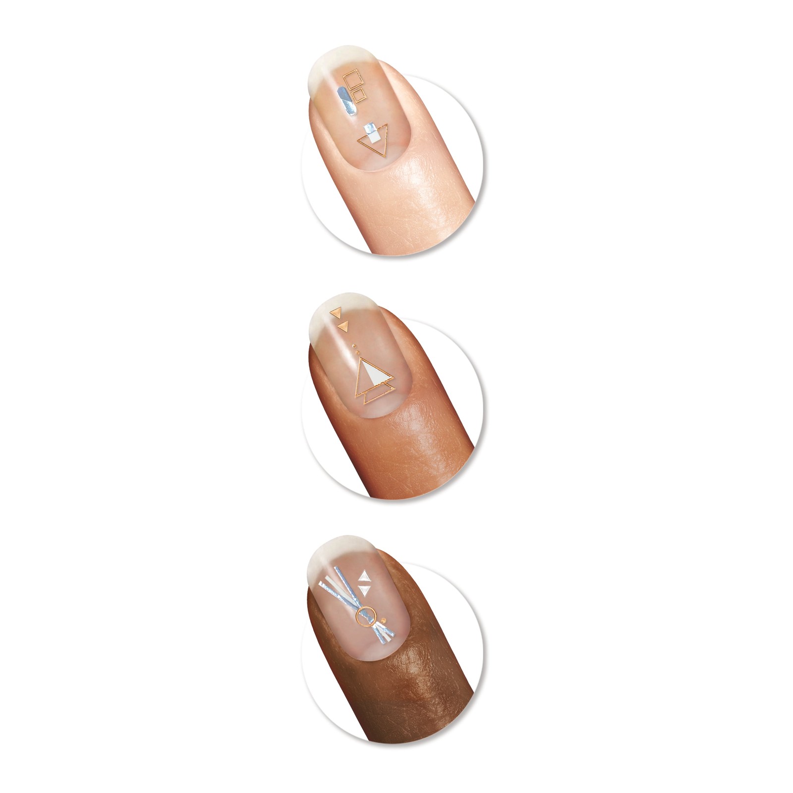 Sally Hansen Salon Effects Nail Accents, Glam Geometric