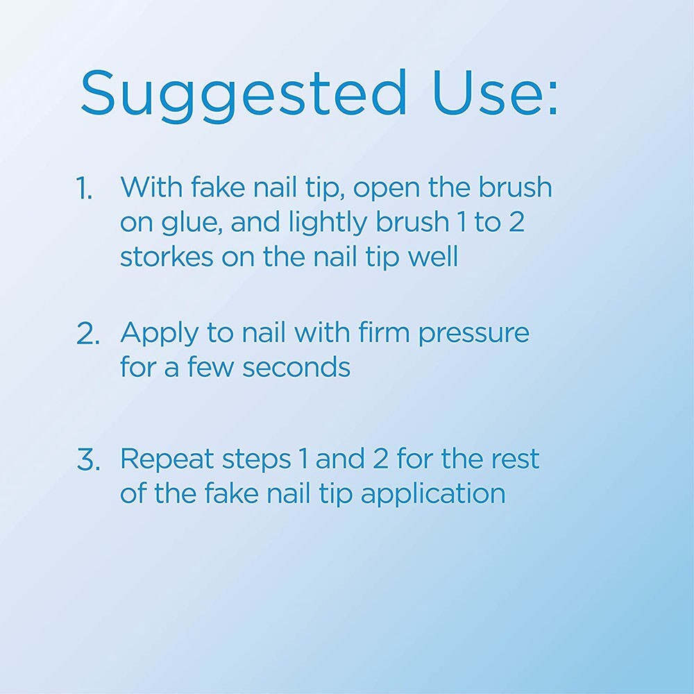 Young Nails – Brush On Nail Glue 0.5 Fl Oz