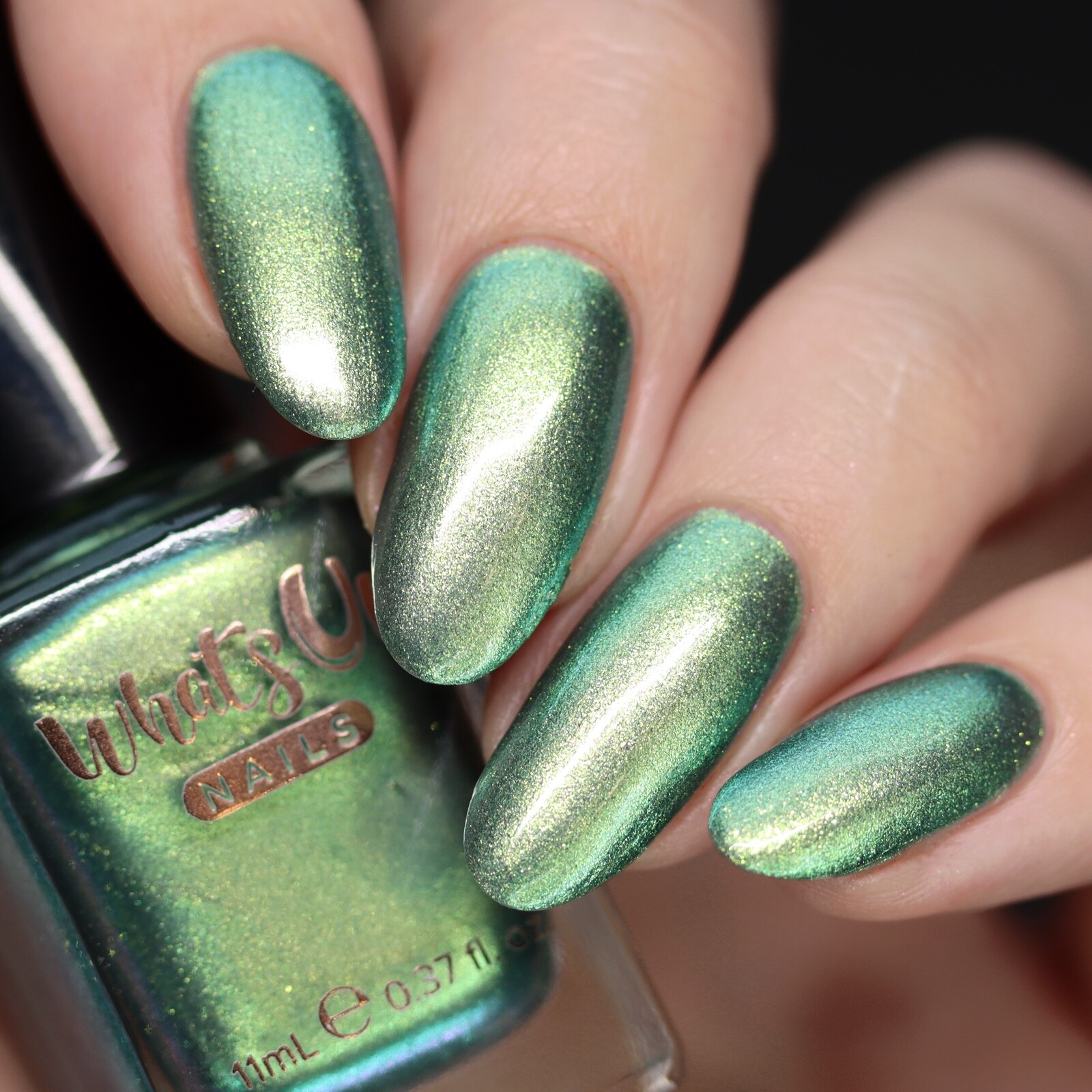 Peridot Nail Polish (Green Duochrome) Nail Polish for Nail Art
