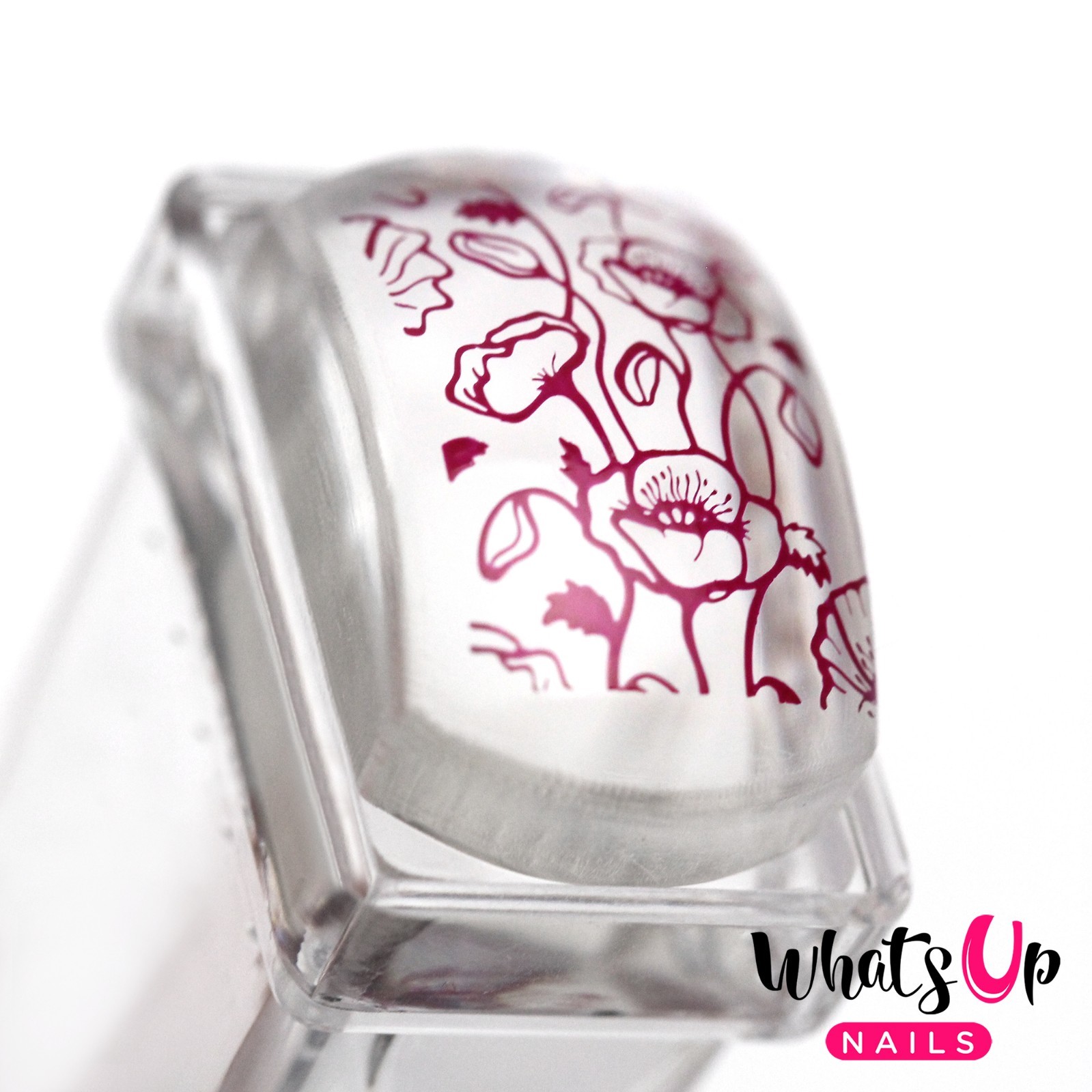 Mini Rectangular Clear Stamper & Scraper for Stamped Nail Art