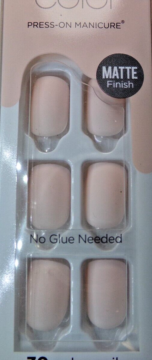 IMPRESS NAILS PRESS ON SHORT Matte Pink “Lovely”