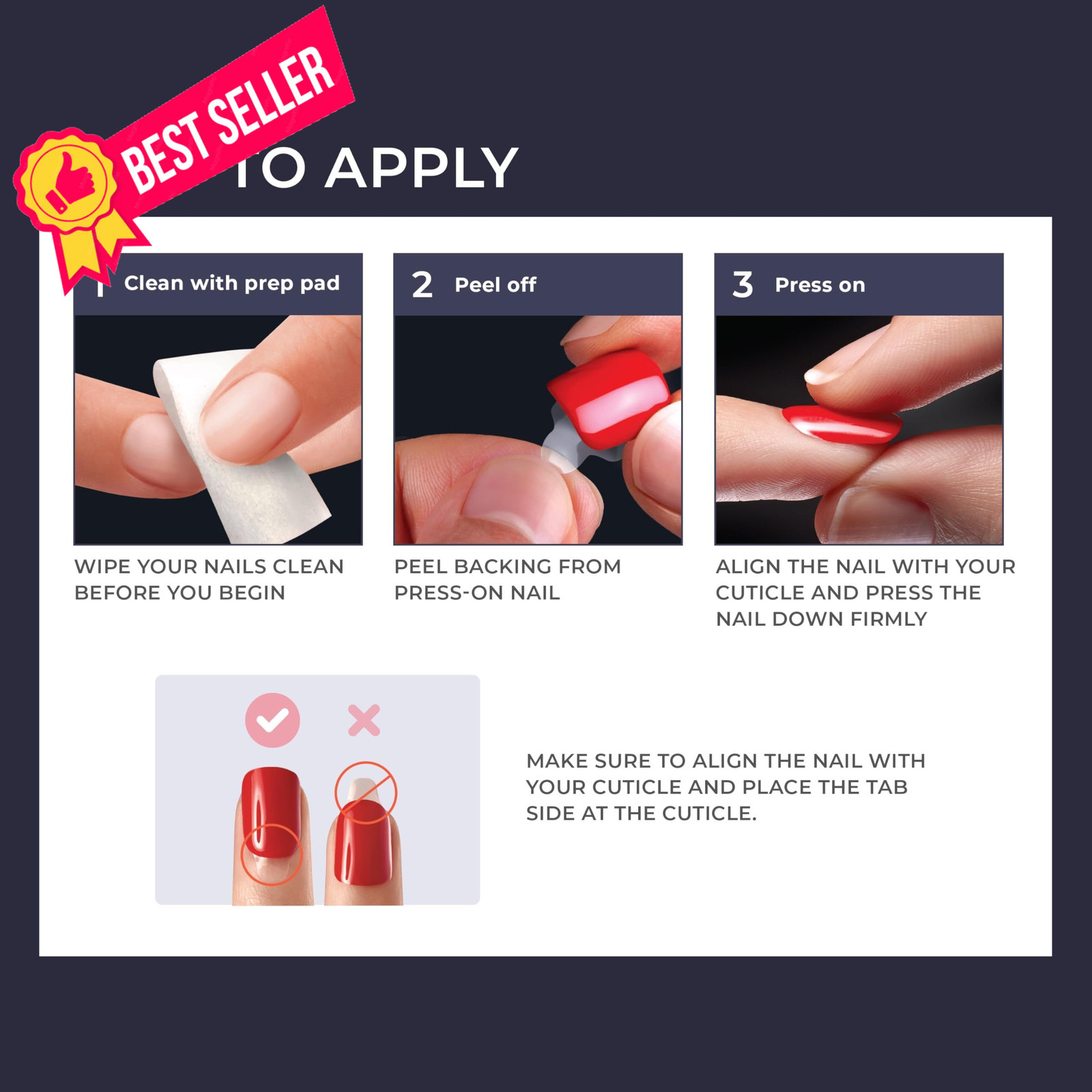 Kiss Impress Design Press On Nails, 33 Count (Pack of 1), Endlessly