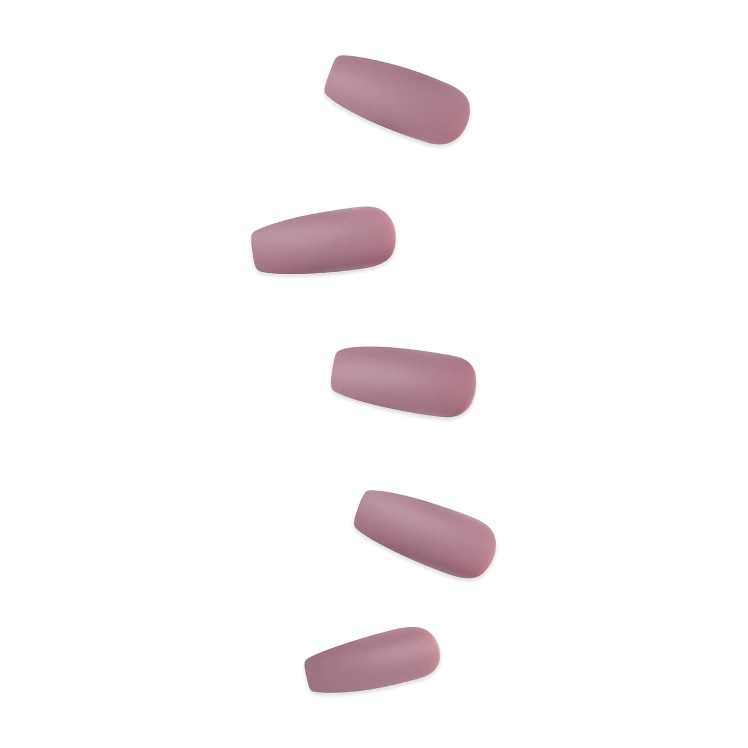 Gel Fantasy Ready-To-Wear Press-On Gel Nails, “Stick Together”, Long, Dark Pink,