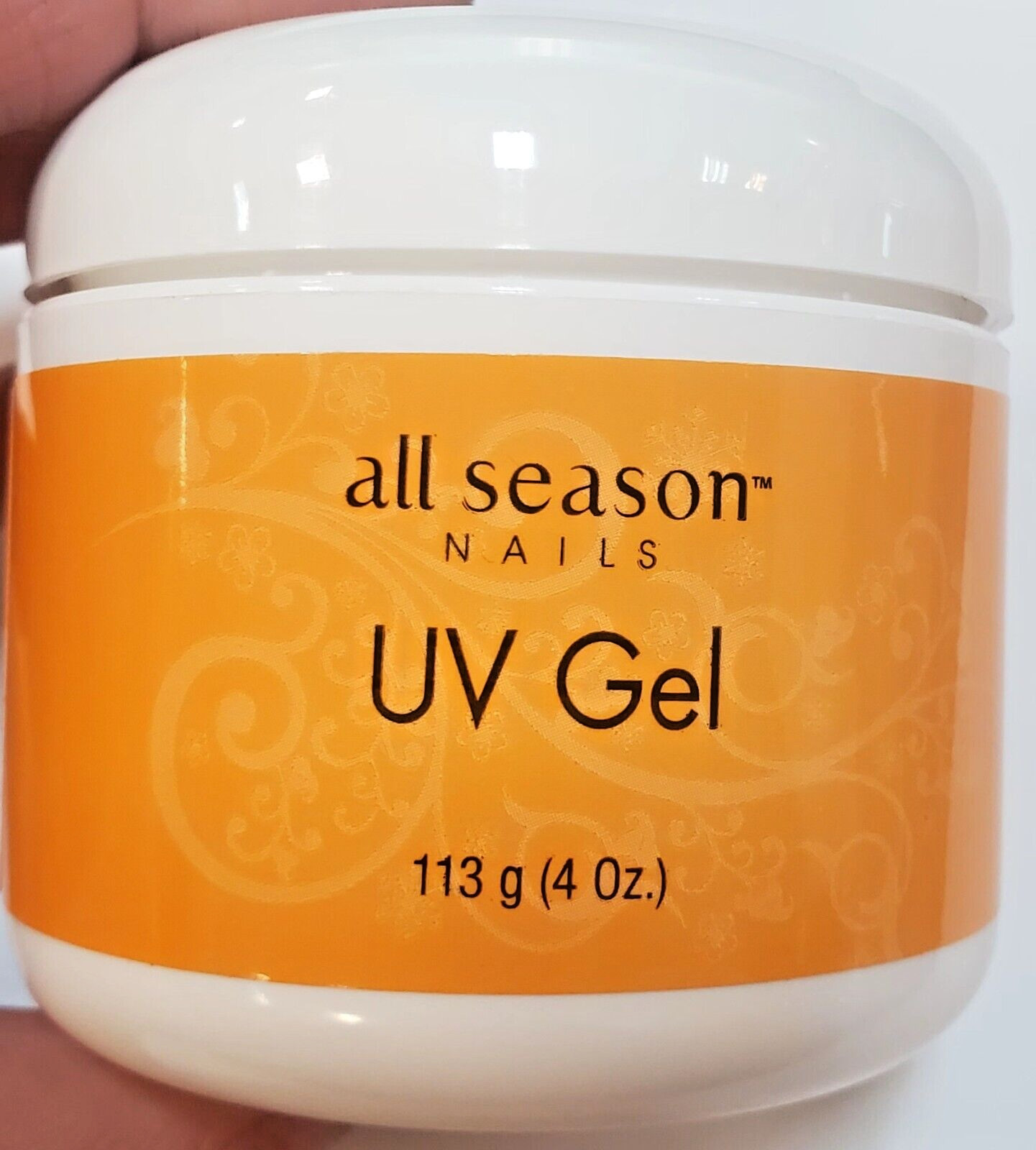 All Season Nails UV Nail Builder Sculpting Gel CLEAR 4 oz/ 113 g