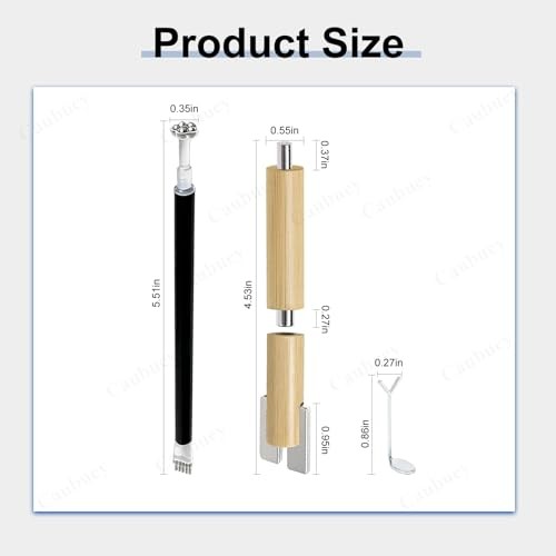 4 in 1 Cat Eye Nail Magnet Stick with Heart Shaped Tool, Multifunctional 4-in-1
