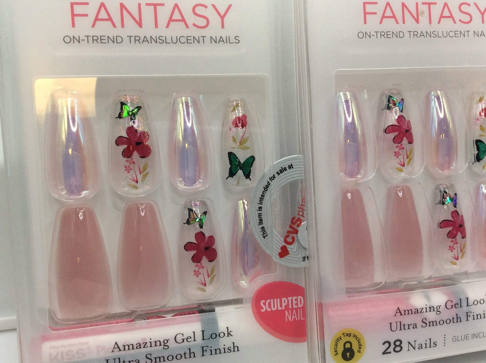 Kiss Jelly Fantasy 31 Piece Diy Nail Set Sculpted Nail Manicure Kit🎈PACK OF 2🎈