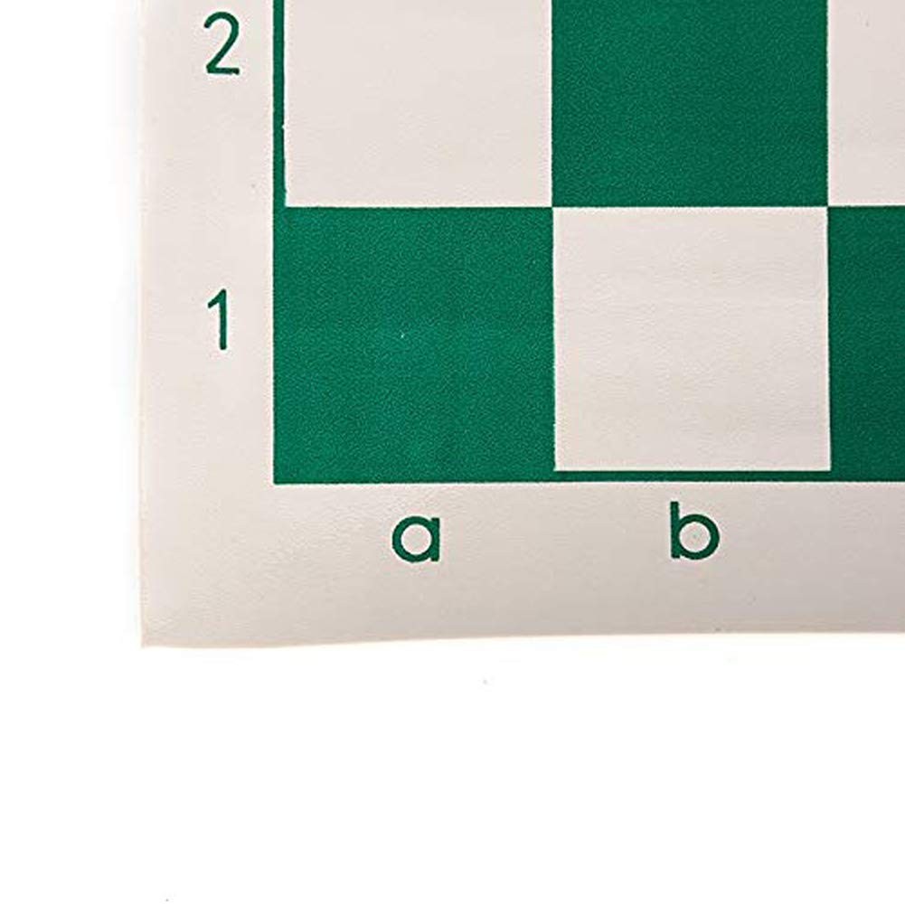 KASCLINO Tournament Chess Mat, PU Leather 34.5cm, As Picture Show