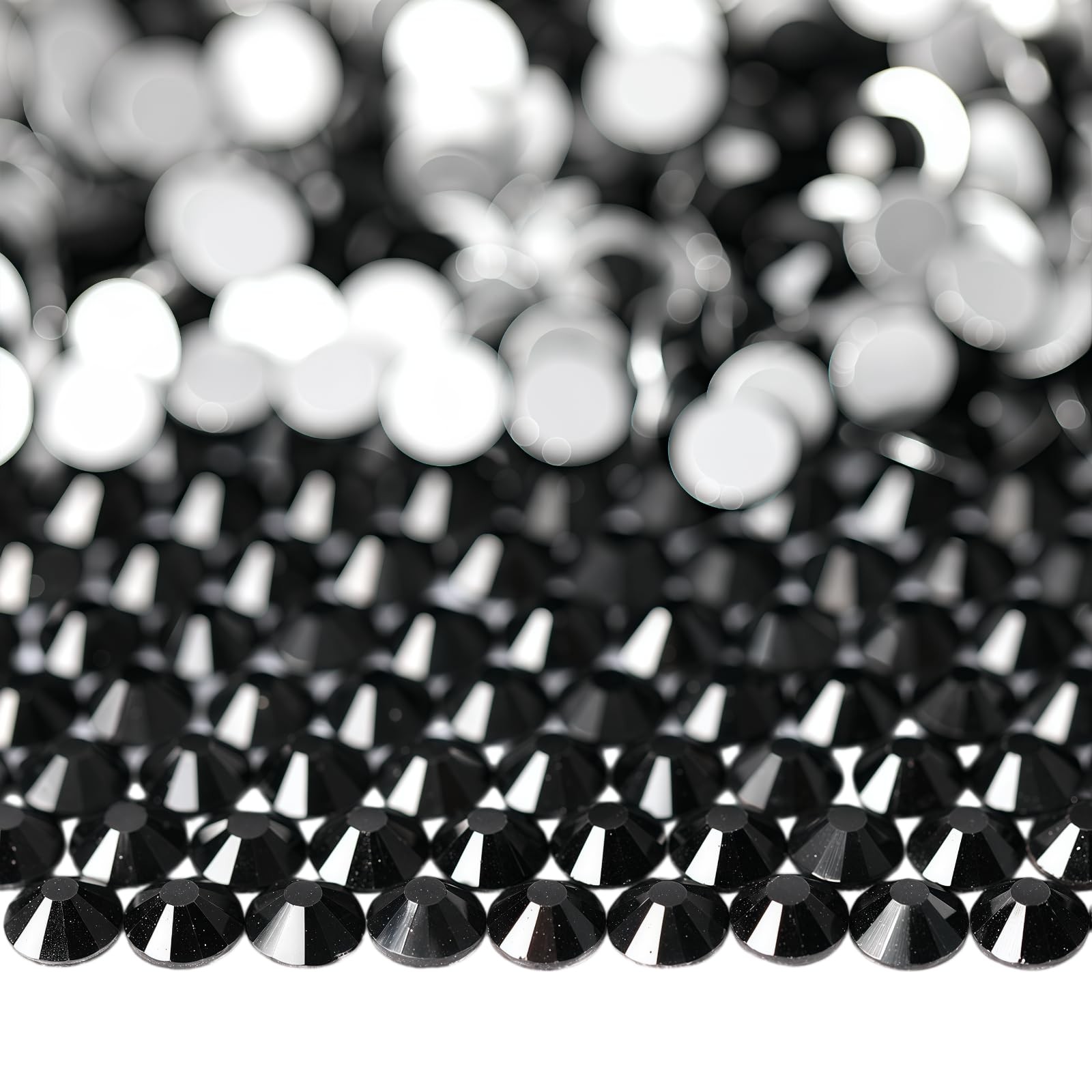 Diamonland Flatback Glass Crystal Rhinestones Rounds Gems for Bedazzling Nail…