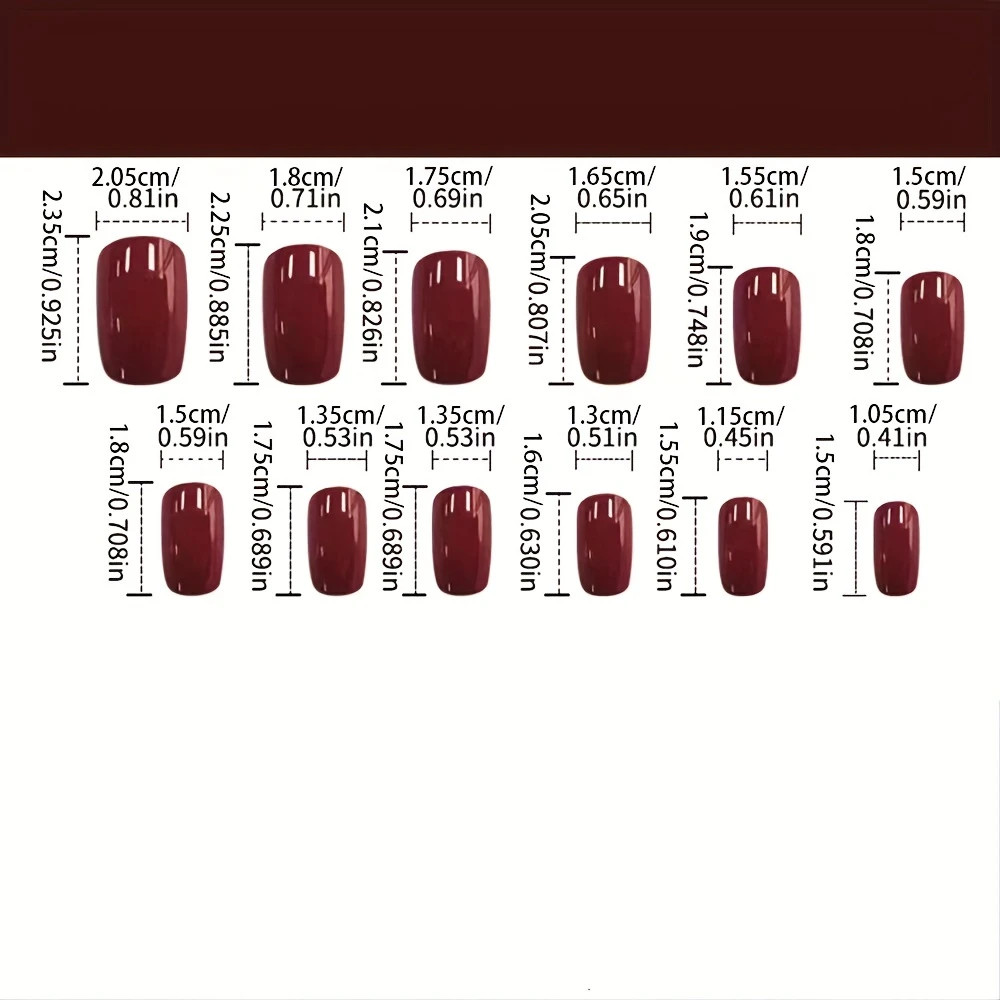 24pcs Glossy Lake Blue Swirl Press On Nails – Full Cover Acrylic Tips for Women