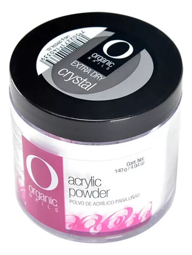 Acrilíco Crystal Clear 140g secado rapido organic nails
