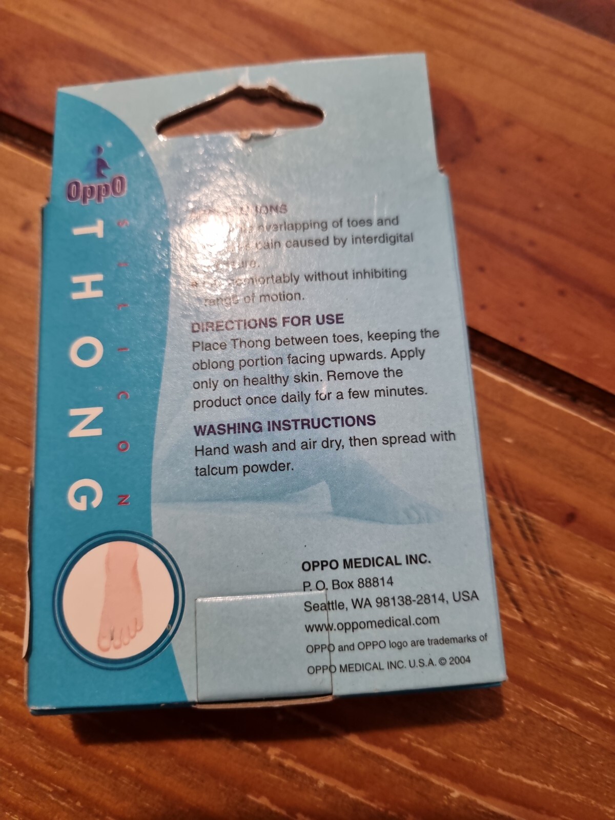 2 x Oppo 6421 Silicone Gel Toe Separators Overlapping Toes Calluses Large