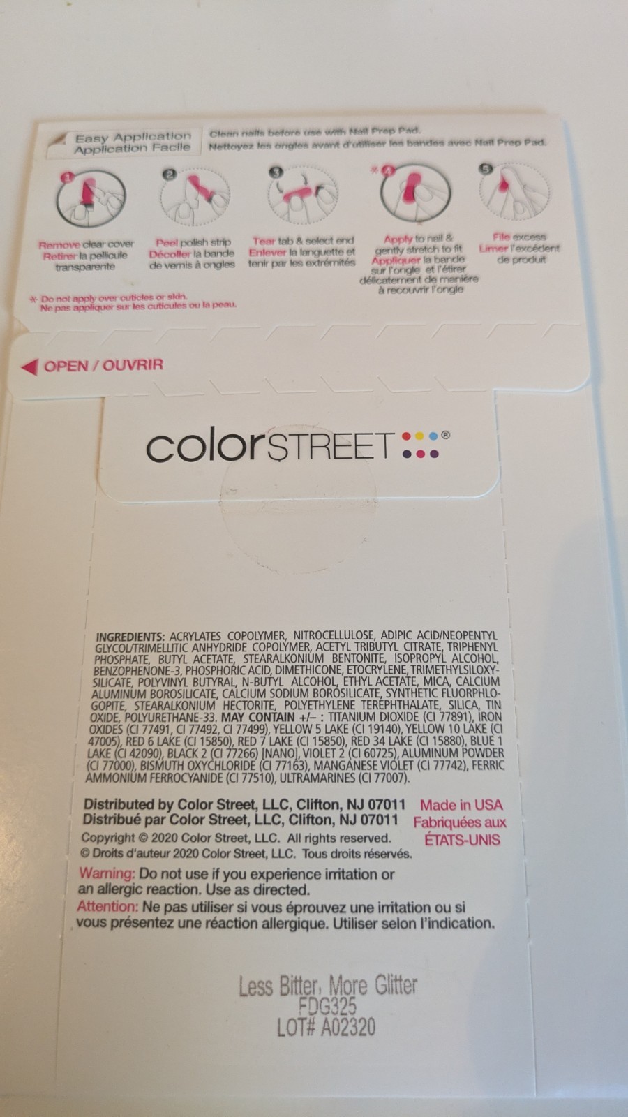Lot Dashing Diva Lily & Fox Color Street Hey Hae Studio Oh! Nail Strips Wraps