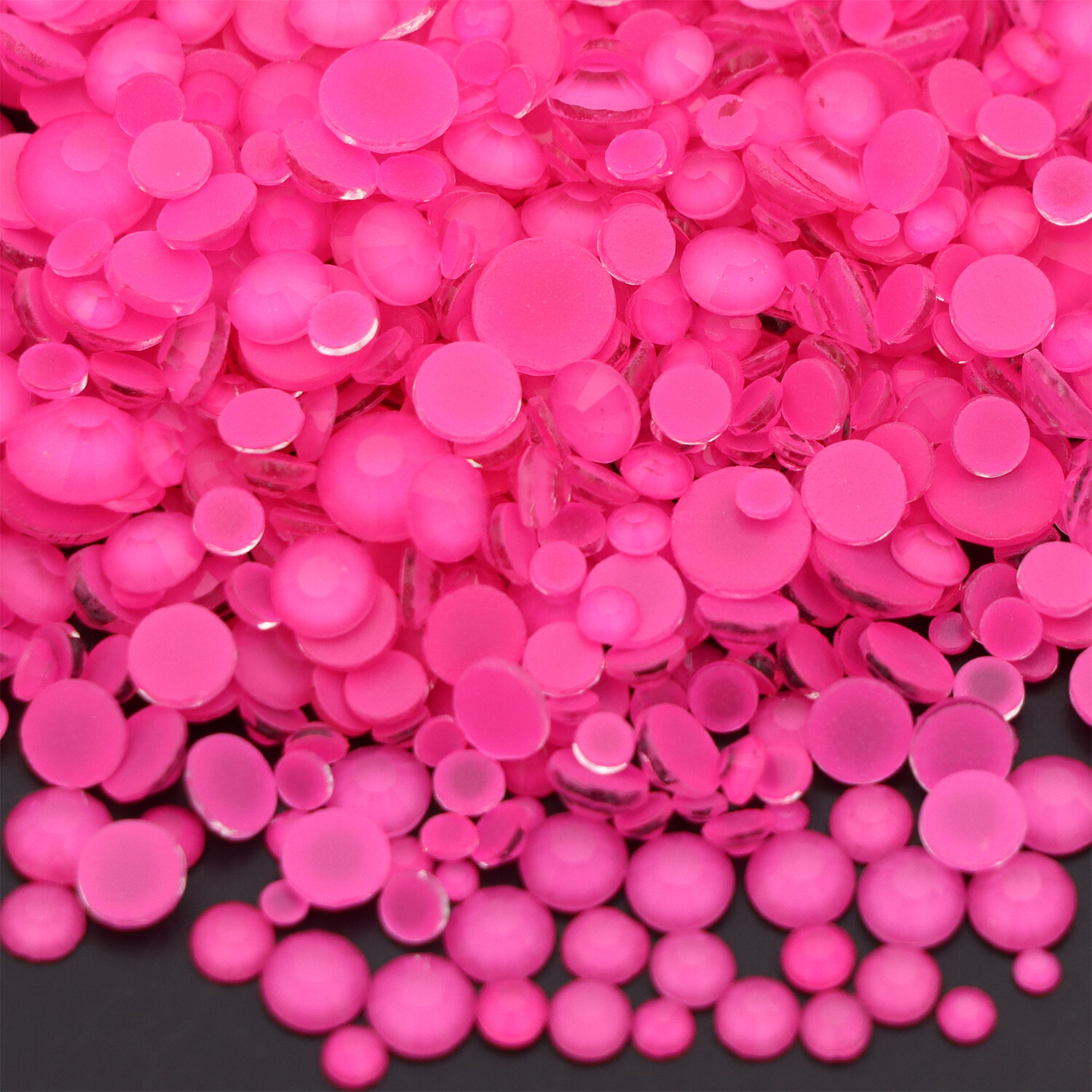 Neon Rhinestones Non Hotfix Flatback Stones Luminous Fluorescence Crystals