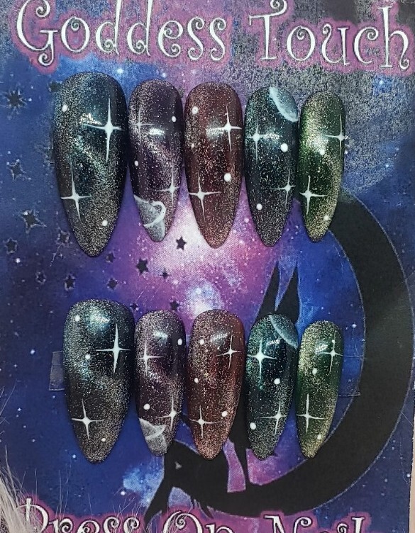 Galaxy Press On Nails