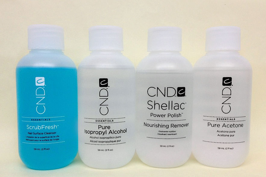 Cnd Essential – Choose ScrubFresh, Pure Alcohol, Nourishing Remover,Acetone 2oz