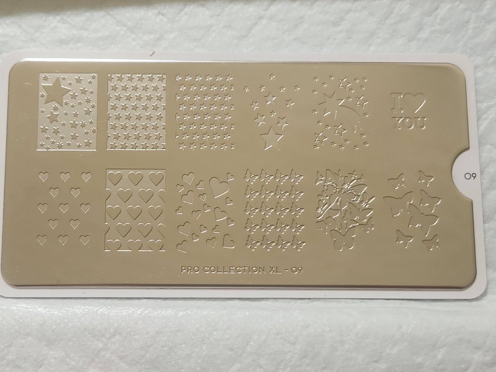 MoYou London Nail Stamping Plate – PRO XL 09