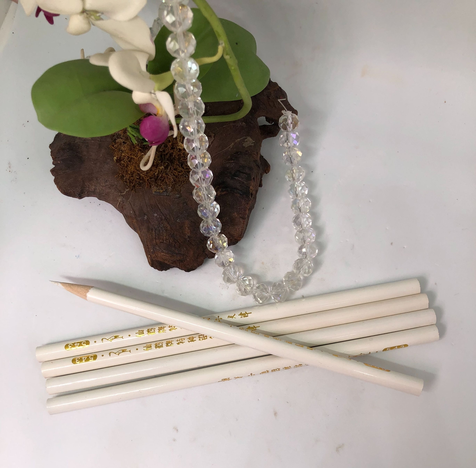 5x Pick Up Stick Pencil for Nail Art Rhinestones and Nail Crystals