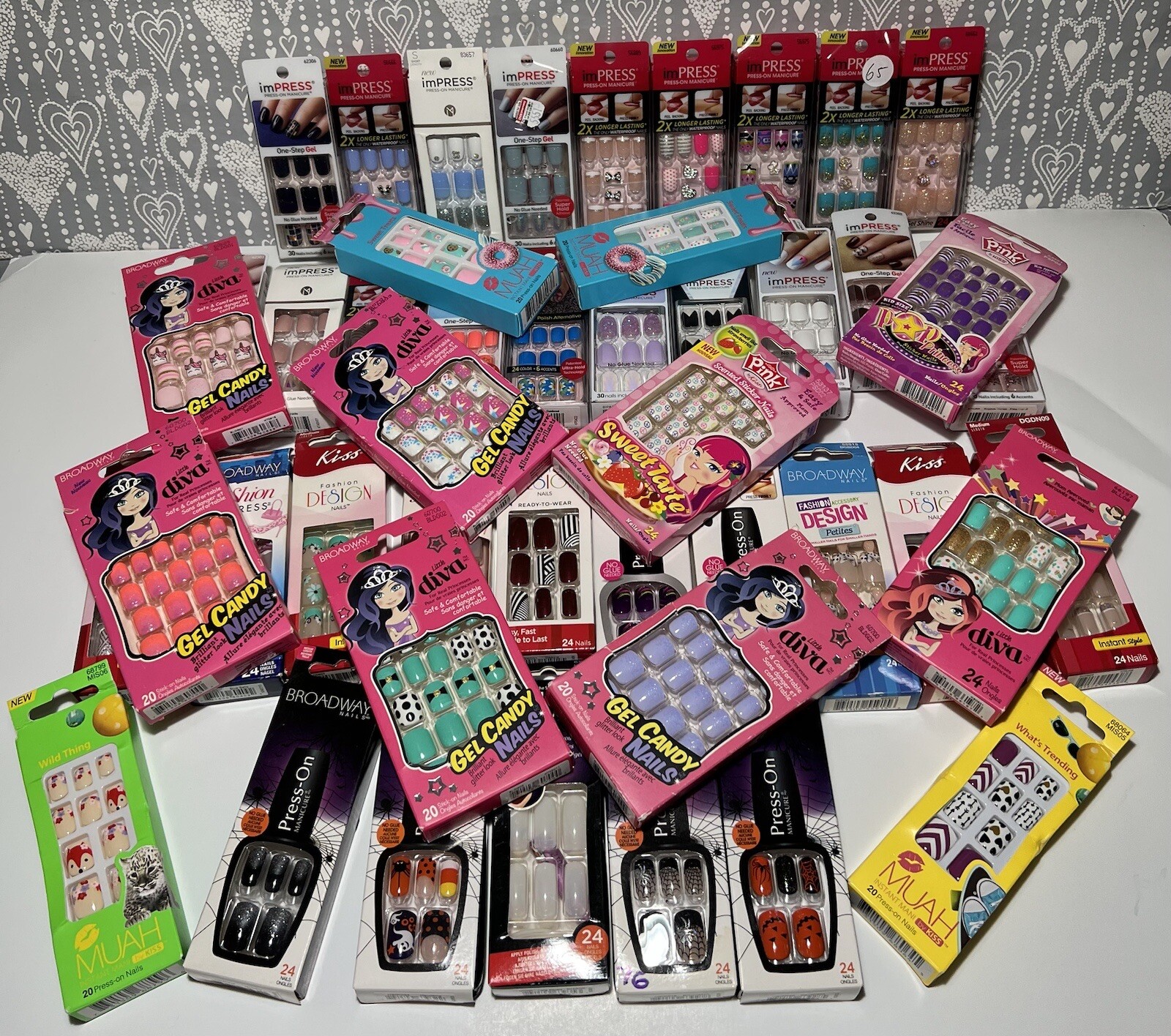 Kiss imPRESS, Press On Manicure,False Nails/CharmsCHOOSE💅BUY5+get 1 FREE