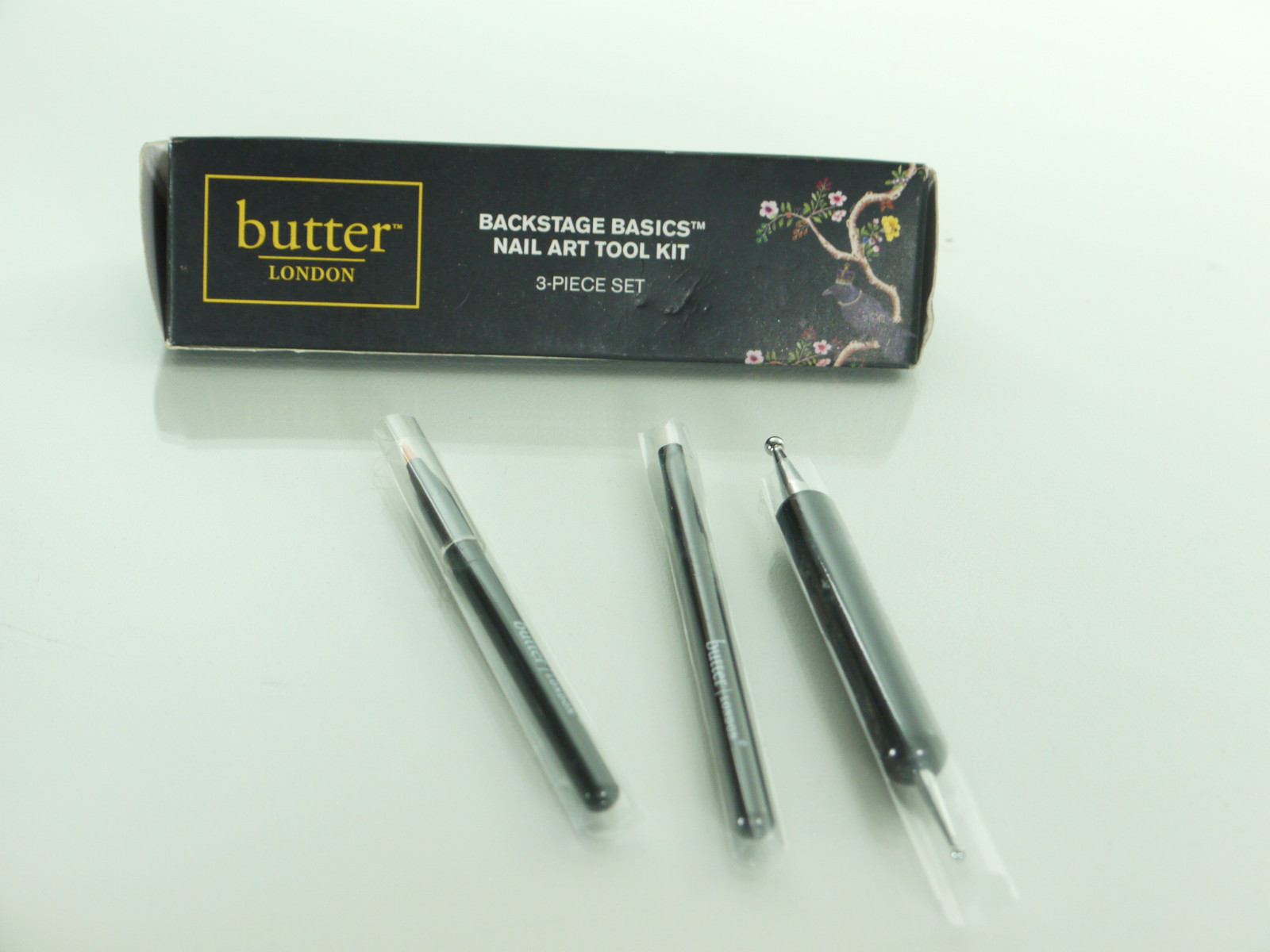 BUTTER LONDON BACKSTAGE BASICS NAIL ART TOOL KIT 3 PCS( REG $24.00