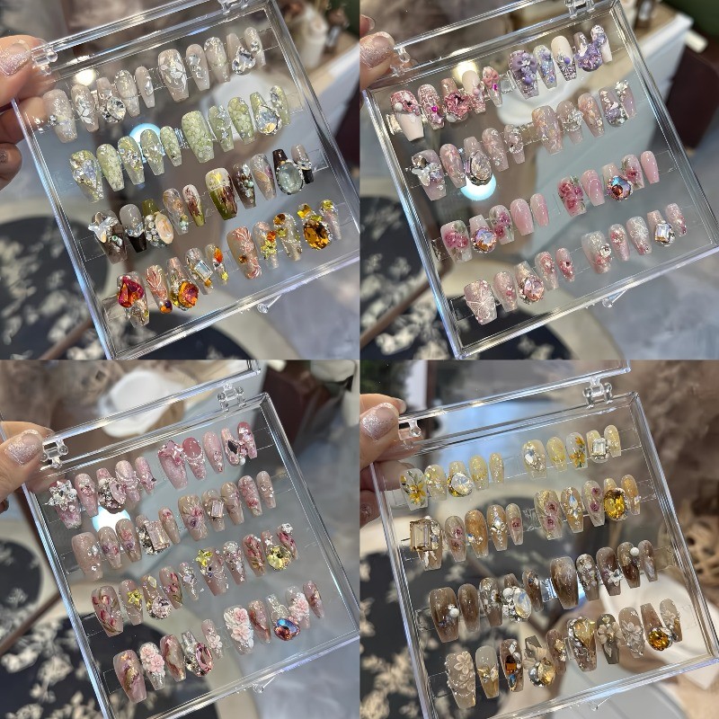120 Pcs with Multiple Color Blends Suitable for Various Occasions of Fake Nails
