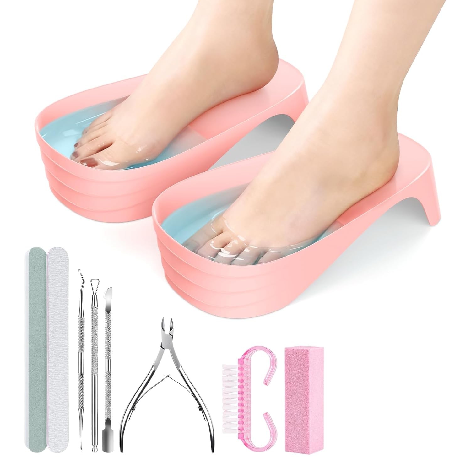 Toe Nail Soaking Bowl Large Size Acetone Proof Toe Soaking Tray DIY enthusiasts