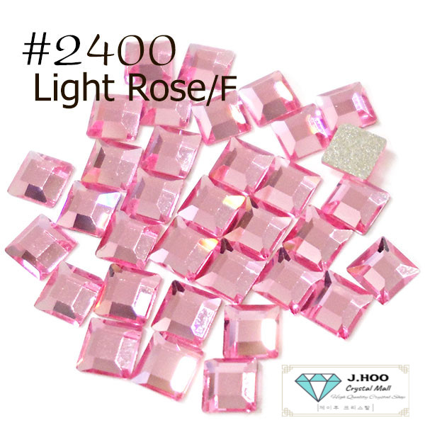 Swarovski 2400 Square Flat Back 6mm(10pcs)