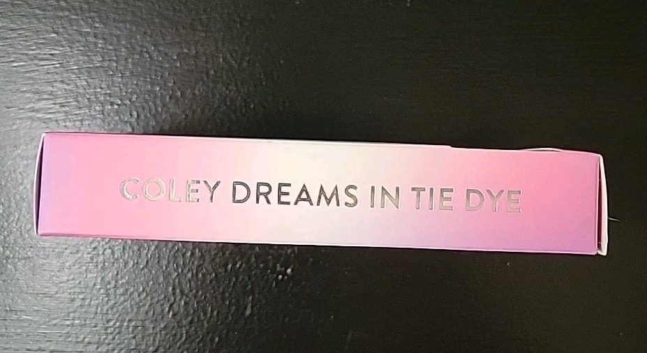 Red Aspen Coley Dreams In Tie Dye Medium Square New Pink & Blue Tie Dye