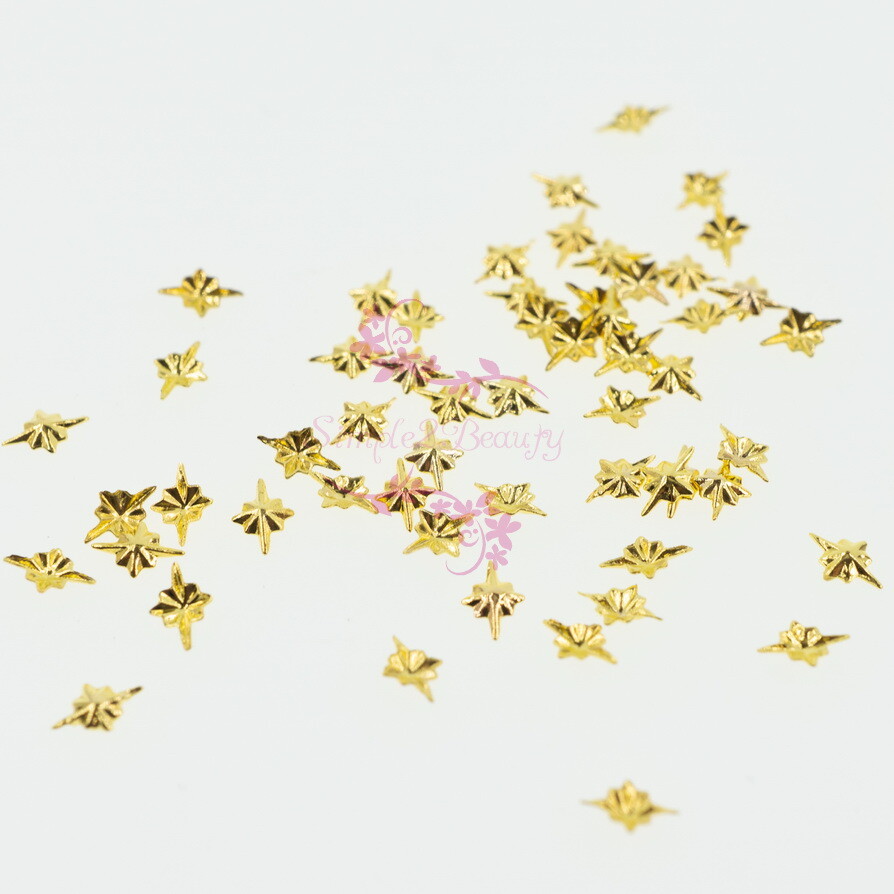500 Starlight Style Studs Rivets Metallic 3D Design Nail Art Manicure Decoration