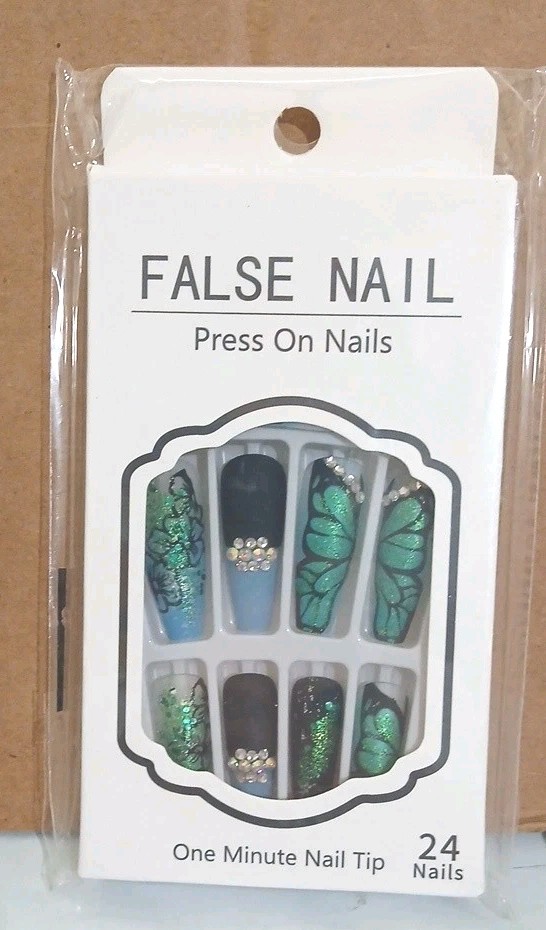 Lot Of 3 Packs – False Nails Beautiful Nail Do it Yourself 24 Pcs Each