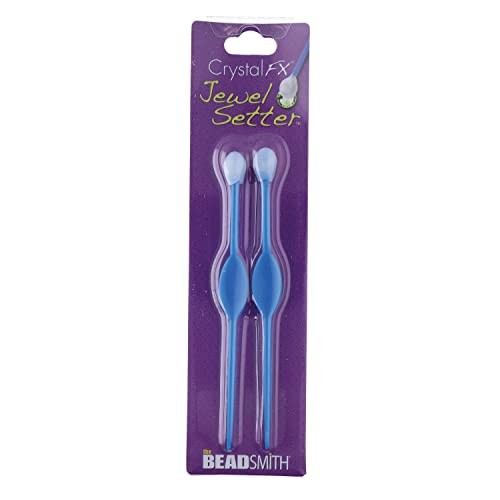 Jewel Setter – Crystal FX – 5 Inches – Waxed Tip and Positioning Tip – Tool