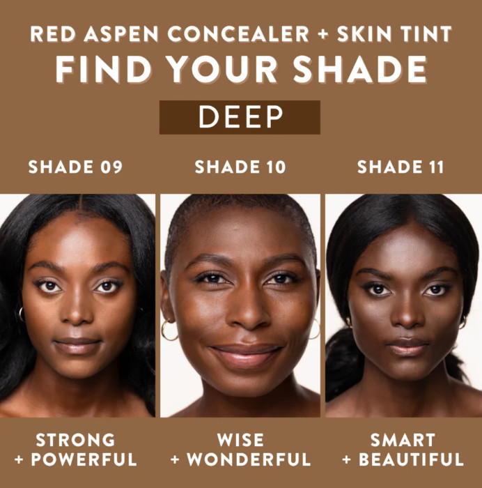 NWT red aspen Makeup Commit