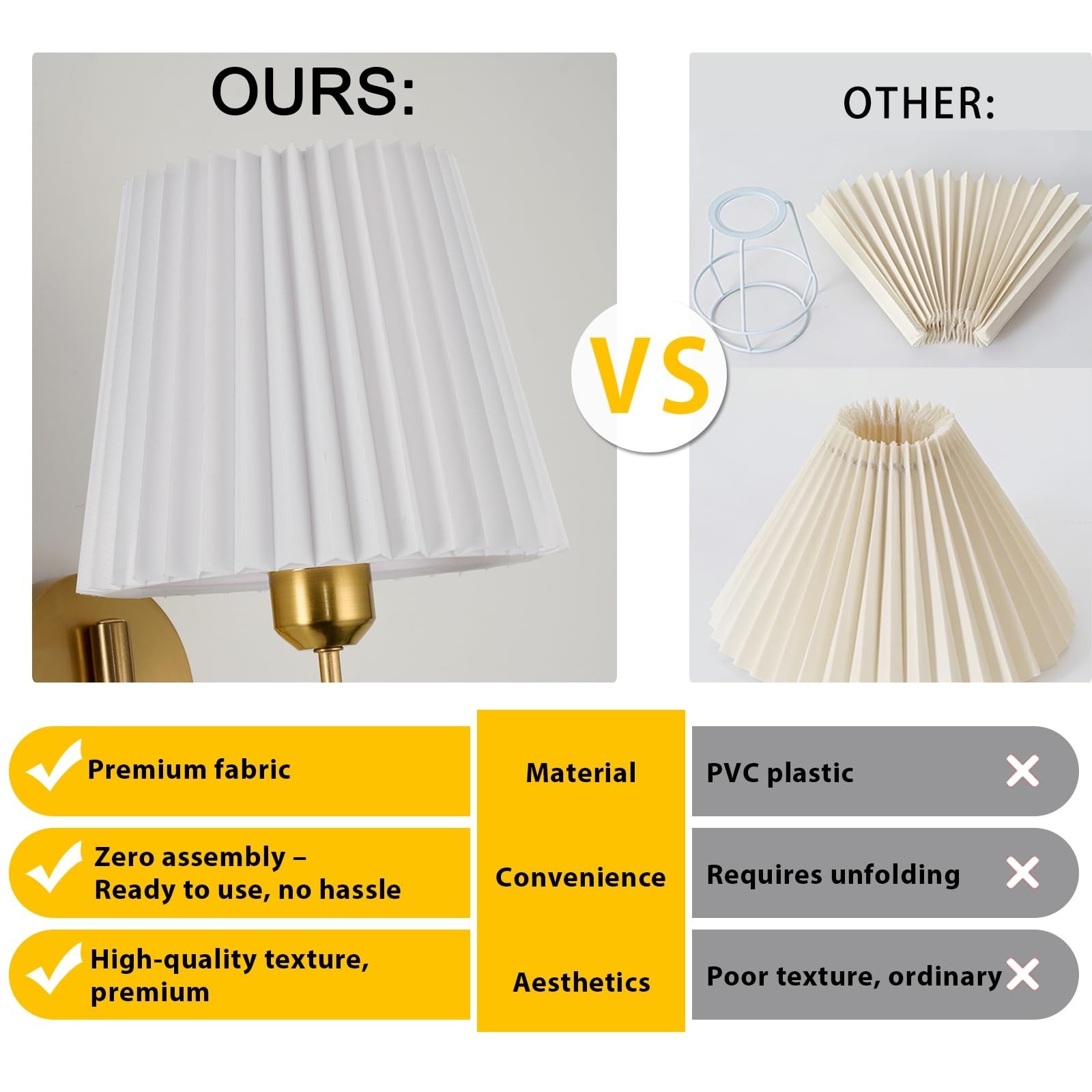 PASSICA DECOR Hardwired Gold Wall Sconce Set of 2 Vintage Wall Light for Bedr…
