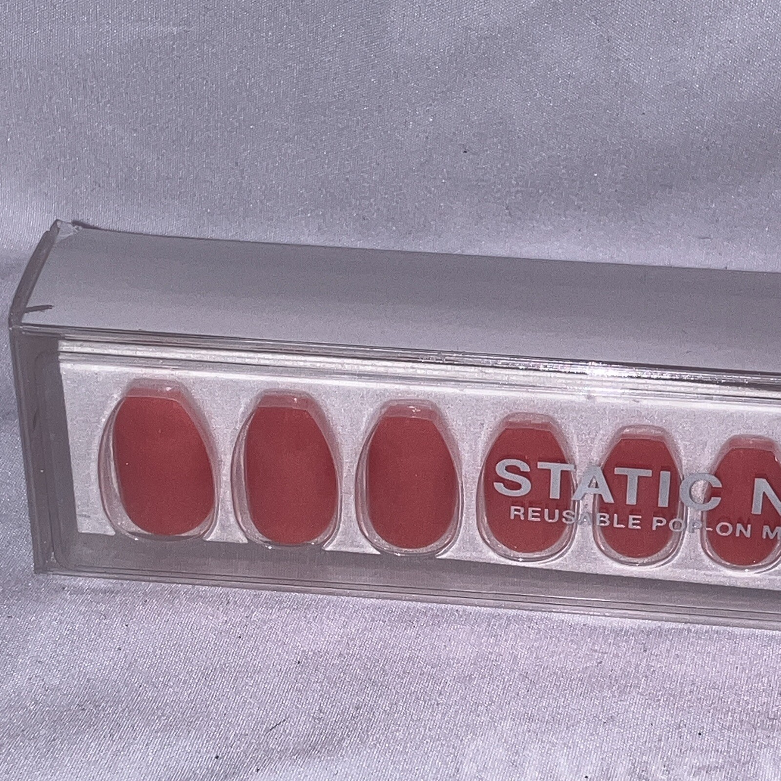 Static Nails Reusable Pop-On Manicure Set Glue-On Nails Sunset Somewhere Coffin