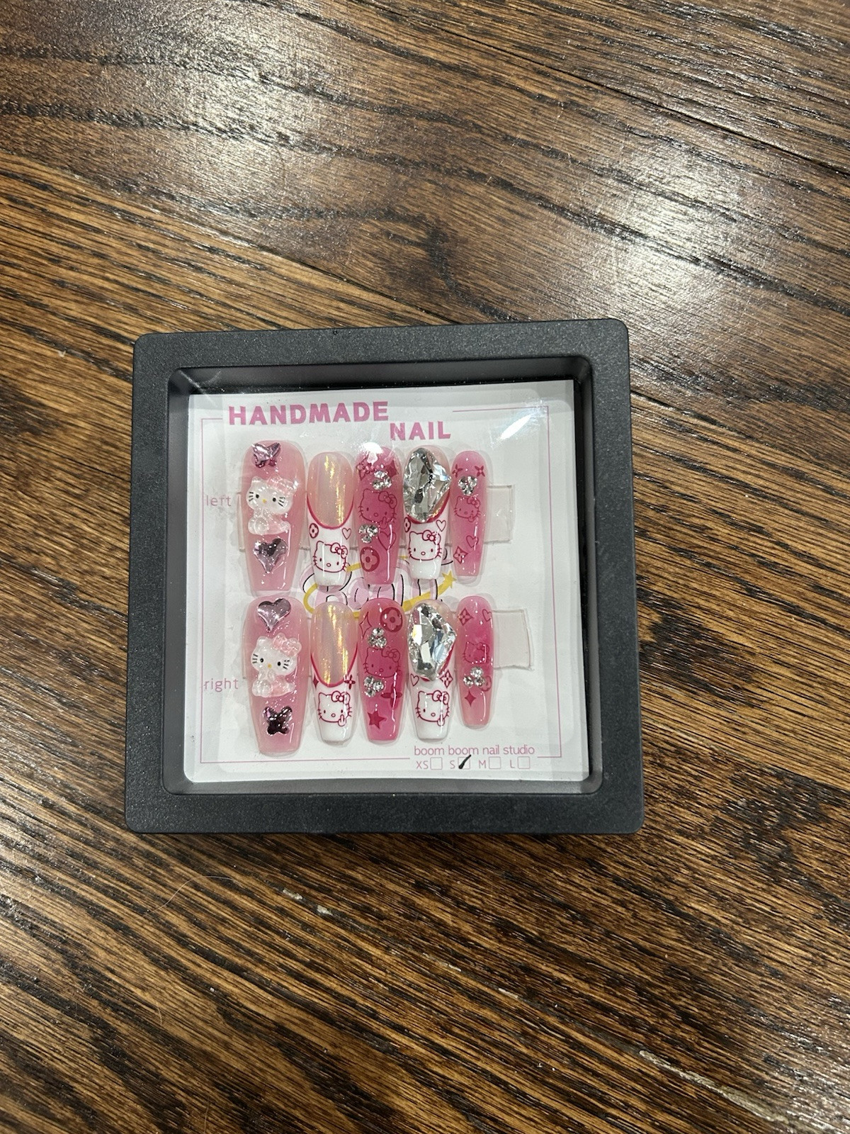 Handmade Hello Kitty Press Ons