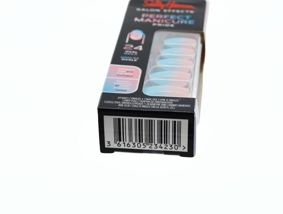 Sally Hansen 2 Pack Salon Effects Perfect Manicure Pride 0V750 Trans Tip