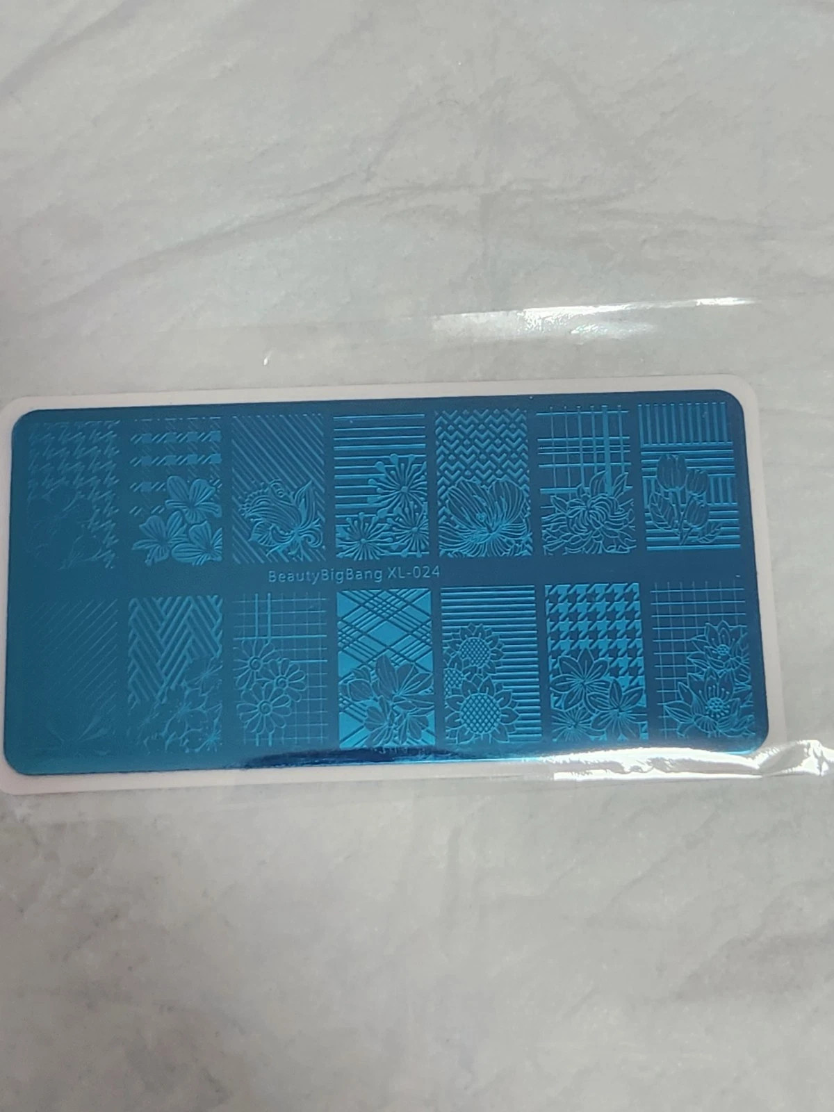 BeautyBigbang Nail Stamping Plate XL024 Florals Flowers