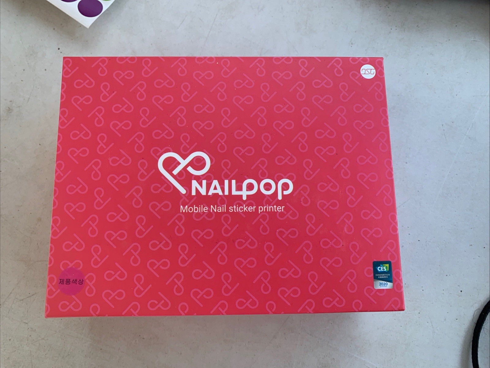 Nailpop Mobile Nail Sticker Printer Nail Art Digital Art Design Model NP100