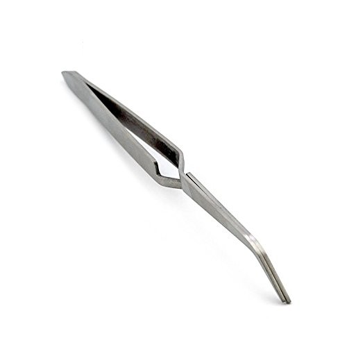 Acrylic UV Gel Tips Sculpture Tweezers Clip Pick-up Nail 1 Count (Pack of 1)