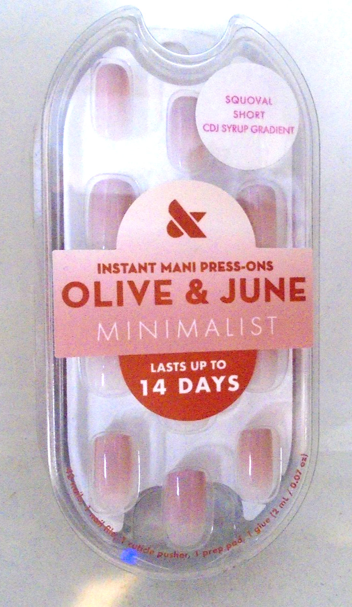 Olive & June Instant Mani Minimalist Instant Mani Squoval Short SDJ Syrup 2504