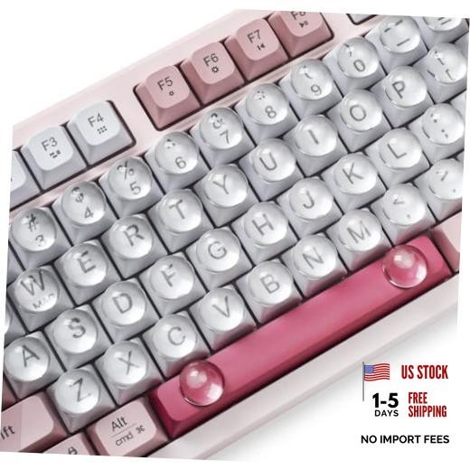 Glass Keyboard Cover Stickers for Long Nails – Ultra Clear Raised 110PCS