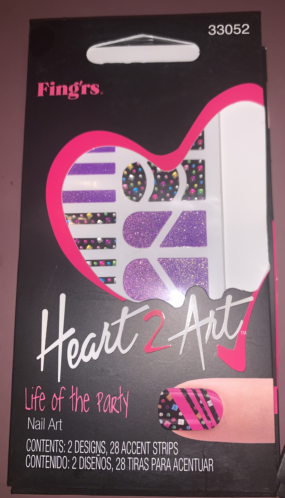 12 Fing’rs Heart 2 Art Nail Arts