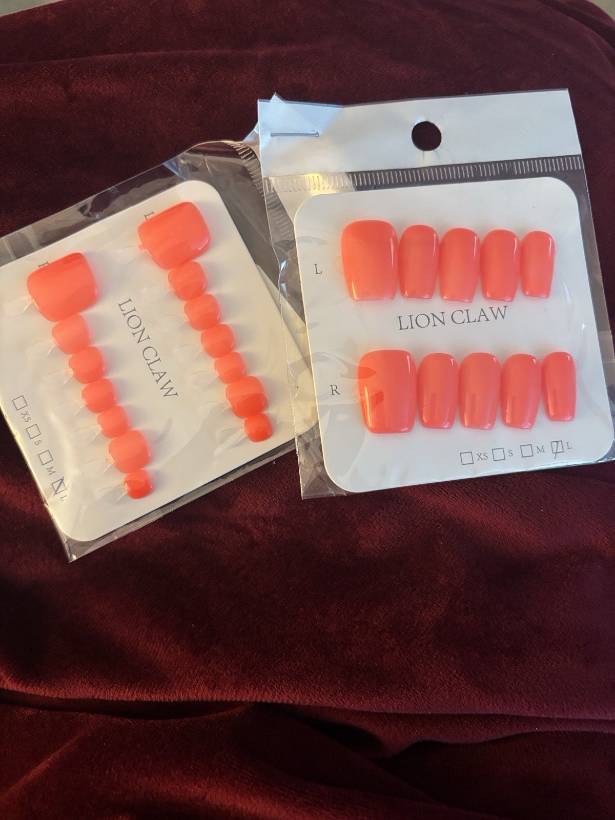 Press On Nail & Toenail Set