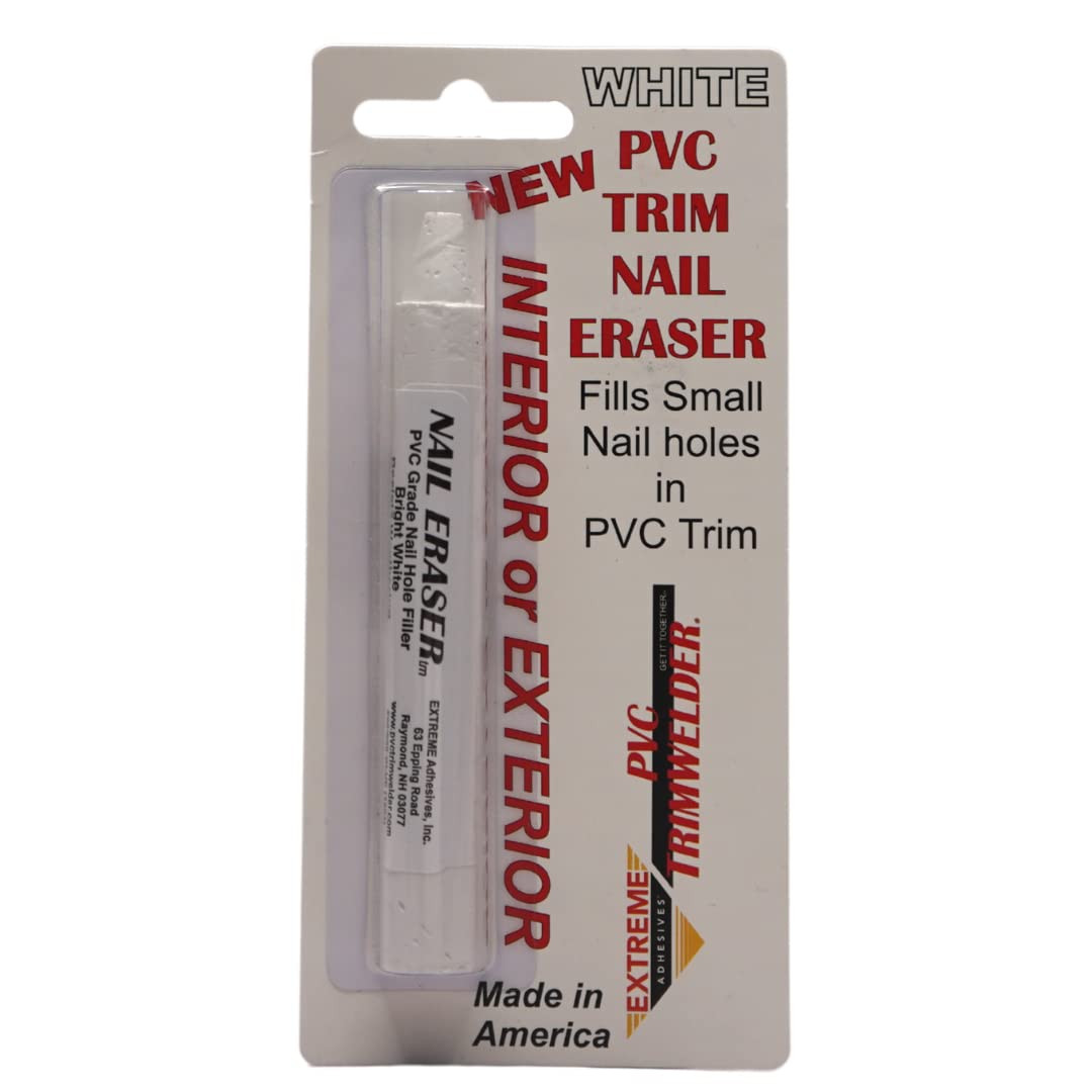 PVC Trimwelder Nail Eraser PVC Grade Eraser Wax Crayon, Fill in Nail Holes up to