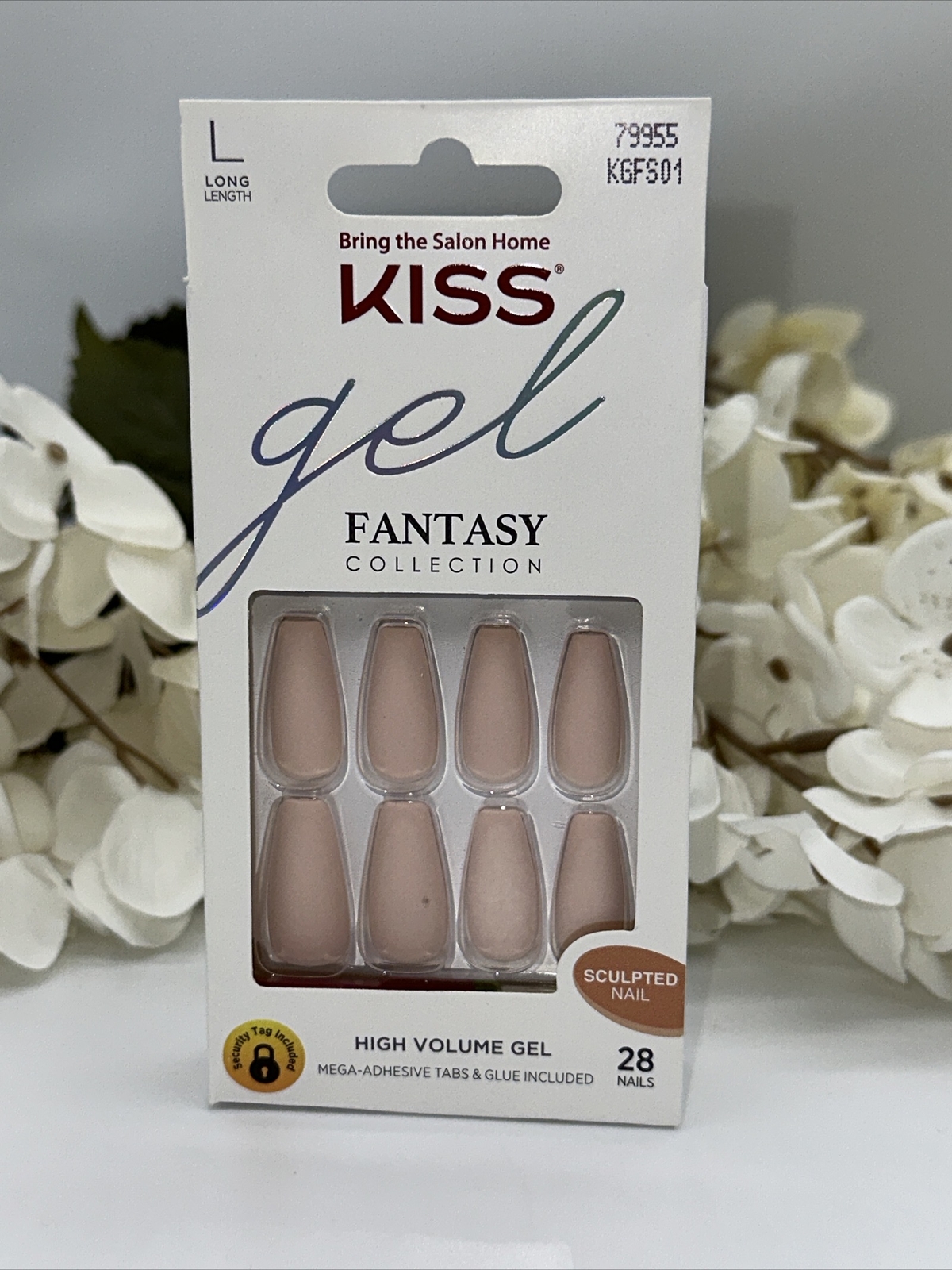 Long Kiss Gel Fantasy Glue-On Manicure Nails 79955 ZO303