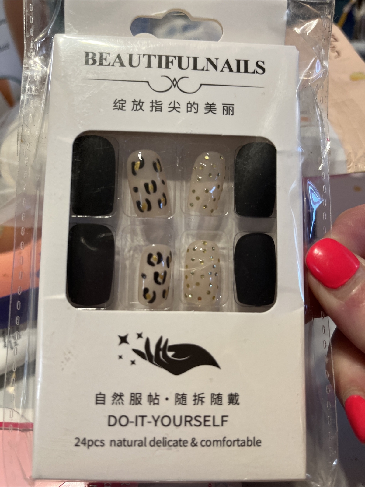 Nails Designer Fake 24 pcs Set